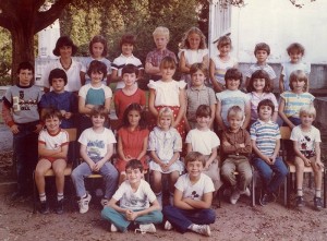 1985-1986  Classe de Mme Roth