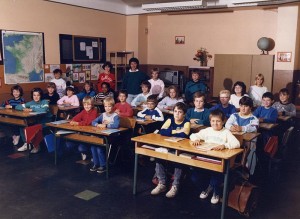 1986-1987 Classe de Mme Derr